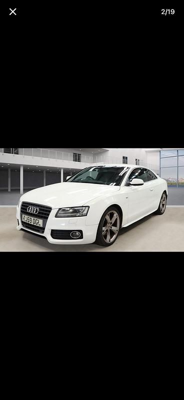 Used Audi A5 S-Line 180 HP (132 kW) 2010 White Coupe