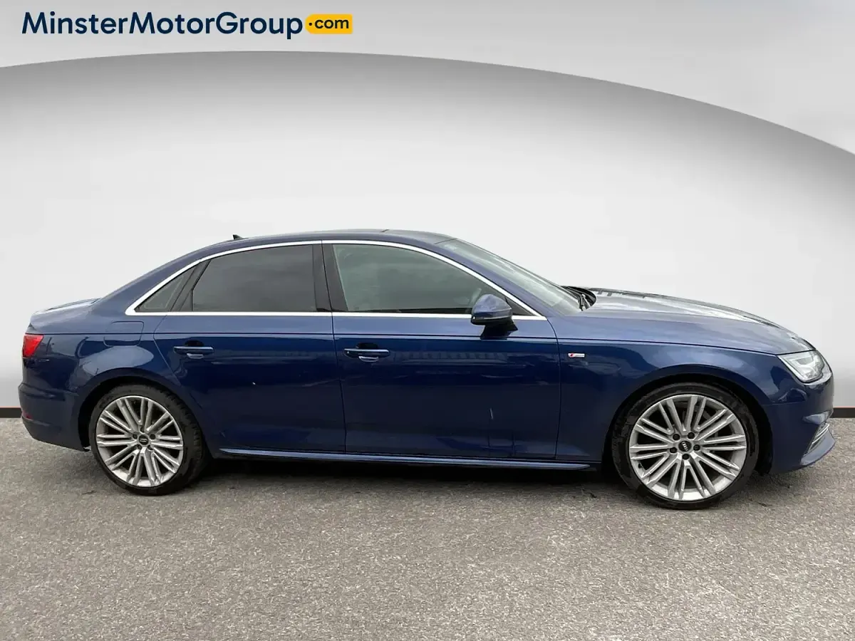 Used Audi A4 S-Line 190 HP (139 kW) 2017 Blue Sedan