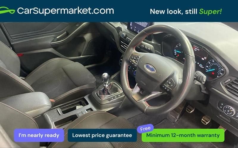 Used Ford Focus ST-Line 125 HP (91 kW) 2019 Black Hatchback