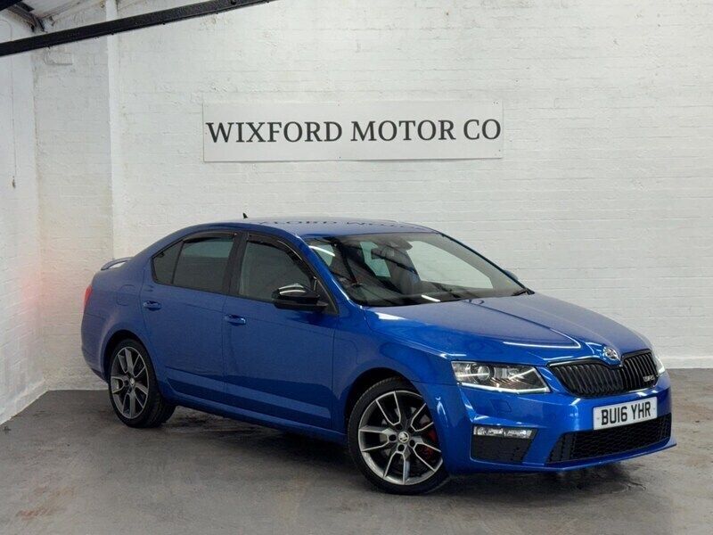 Blue Used 2016 Skoda Octavia vRS Hatchback | £7,995 (Fair price) - Image 1/4