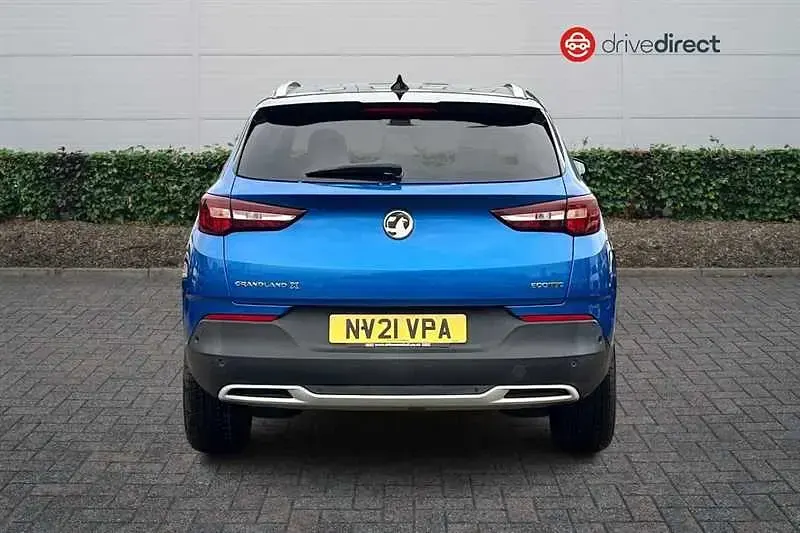 Used Vauxhall Grandland X Edition 130 HP (95 kW) 2021 Blue SUV