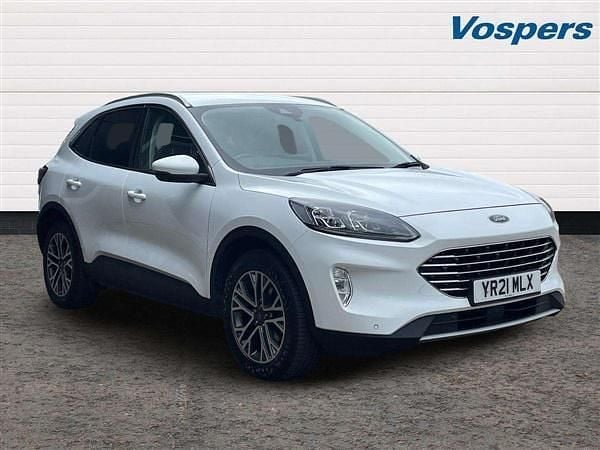 White Used 2021 Ford Kuga Titanium SUV | £20,600 (Fair price) - Image 1/3