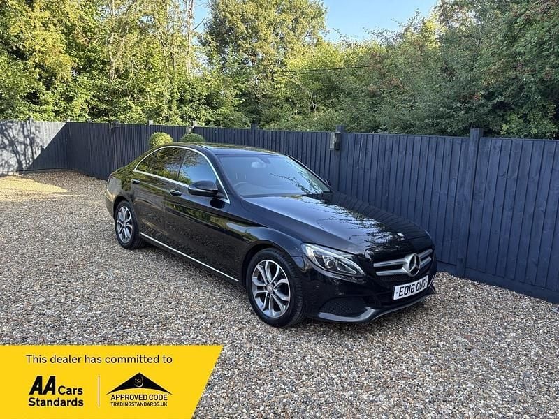 Black Used 2016 Mercedes C220 Premium Sedan | £7,495 (Fair price) - Image 1/4