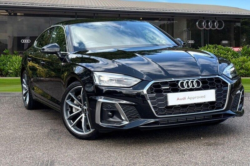 Black Used 2024 Audi A5 S-Line Coupe | £35,980 (Expensive) - Image 1/4