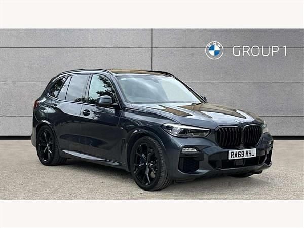 Grey Used 2019 BMW X5 M Sport SUV | £36,995 (Fair price) - Image 1/4