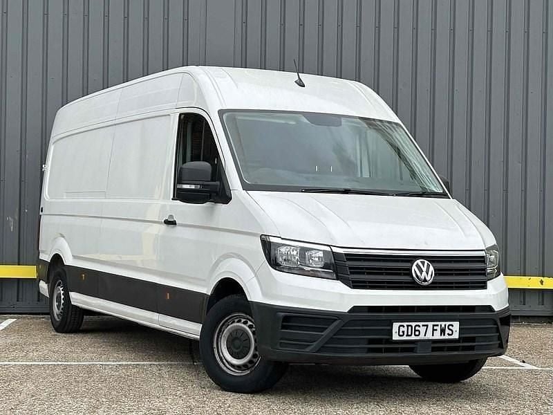 White Used 2017 VW Crafter Trendline Van | £13,495 (Fair price) - Image 1/4