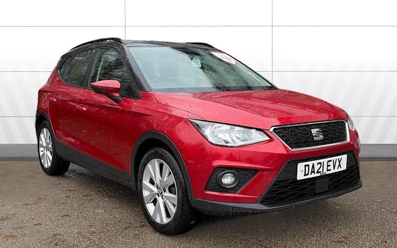 Red Used 2021 Seat Arona SE Technology SUV | £9,987 (Good price) - Image 1/4