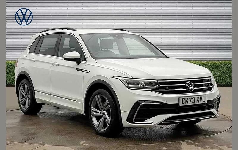 Used VW Tiguan R-line Edition 150 HP (110 kW) 2023 White SUV