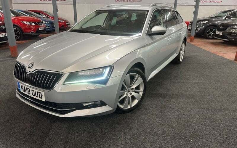 Silver Used 2018 Skoda Superb SE L Executive Estate | £10,995 (Fair price) - Image 1/4