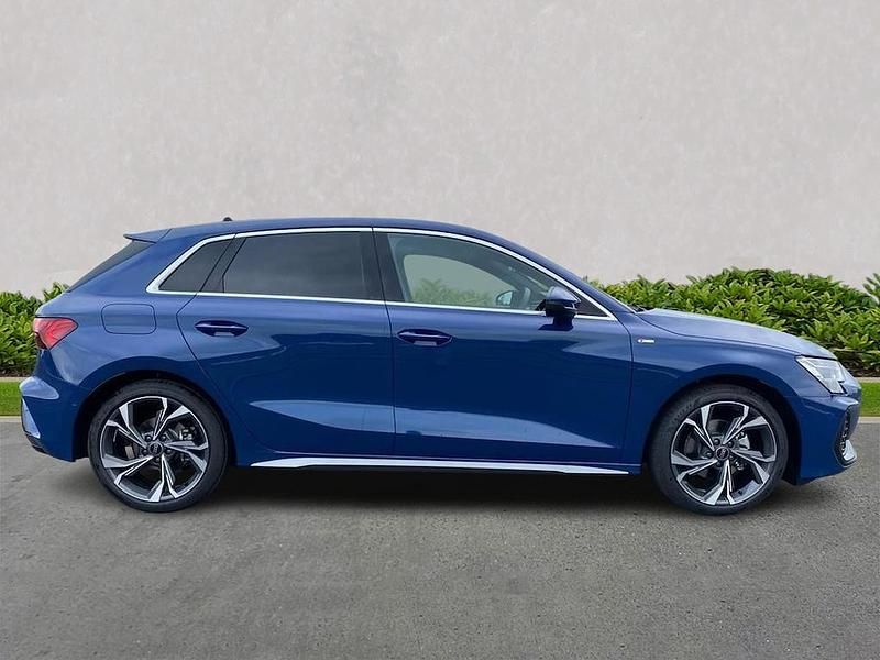 Used Audi A3 S-Line 147 HP (108 kW) 2025 Blue Hatchback
