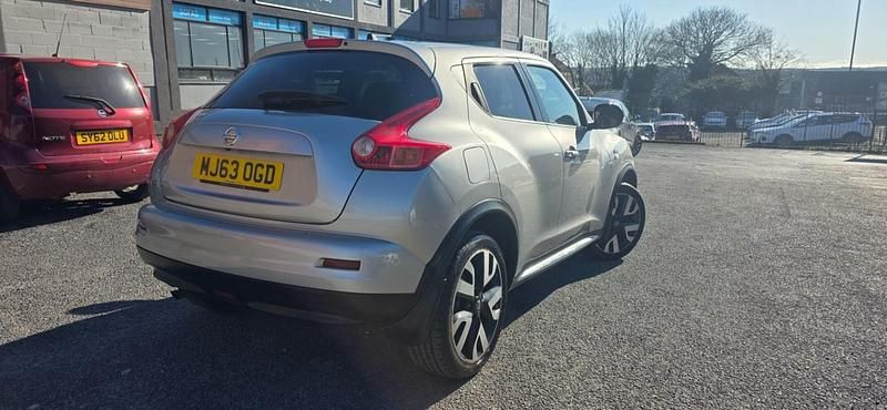 Used Nissan Juke N-TEC 2013 Silver SUV