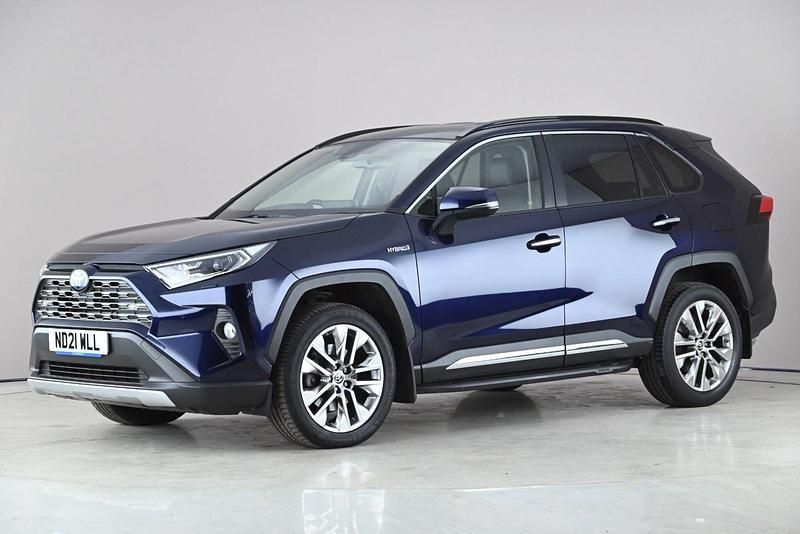 Used Toyota RAV4 Hybrid 2021 Blue SUV