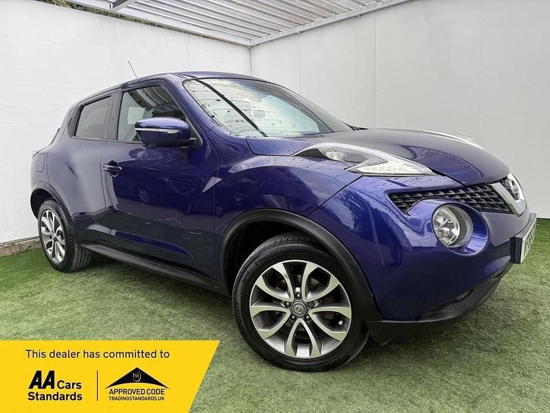Blue Used 2017 Nissan Juke Tekna SUV | £5,195 (Good price) - Image 1/4