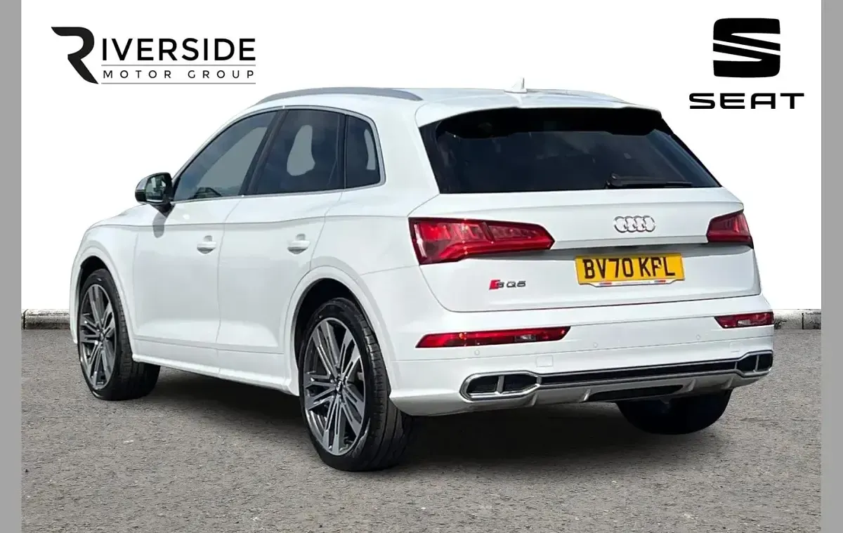 Used Audi SQ5 S-Line 347 HP (255 kW) 2020 White SUV
