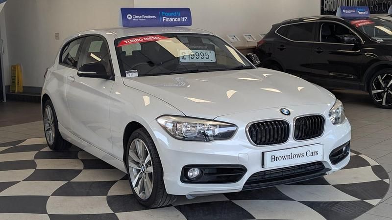 White Used 2018 BMW 118 Sport Line Hatchback | £9,995 (Super price) - Image 1/4