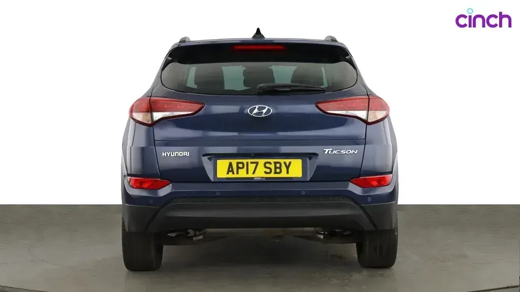 Used Hyundai Tucson Premium SE 141 HP (103 kW) 2017 Blue SUV