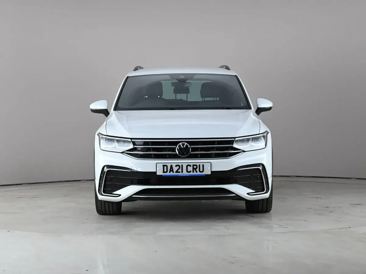Used VW Tiguan R-line 150 HP (110 kW) 2021 White SUV