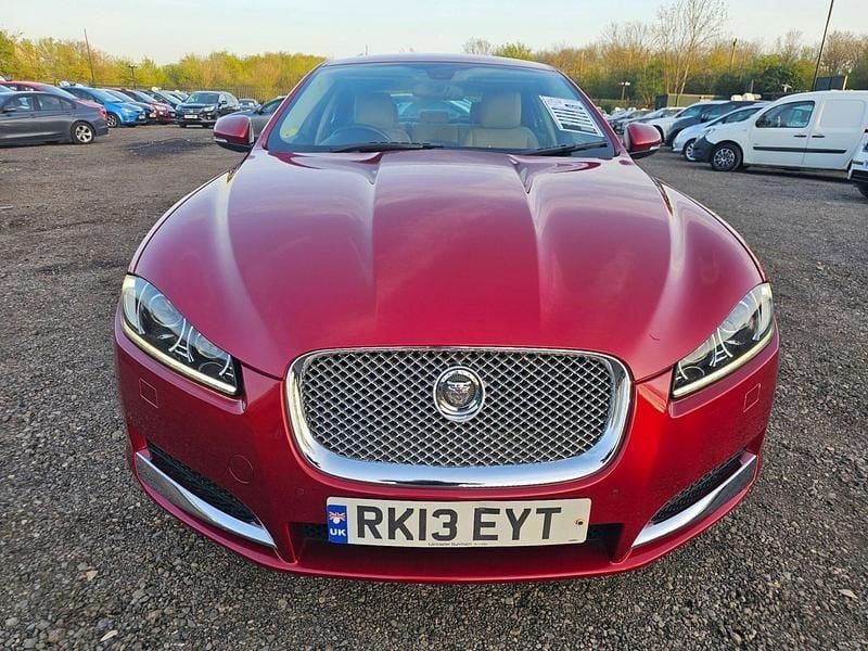 Used Jaguar XF Luxury 2013 Red Sedan