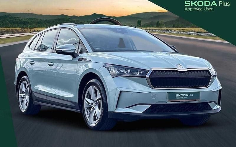 Silver Used 2022 Skoda Enyaq iV ecoSuite SUV | £19,174 (Fair price) - Image 1/4