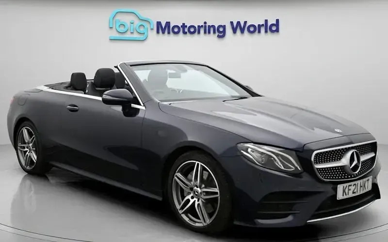Used Mercedes E220 AMG line 194 HP (142 kW) 2021 Cabriolet