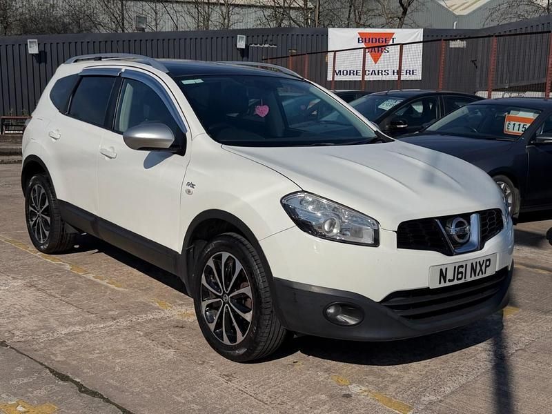 Used Nissan Qashqai +2 N-TEC 110 HP (80 kW) 2011 White SUV