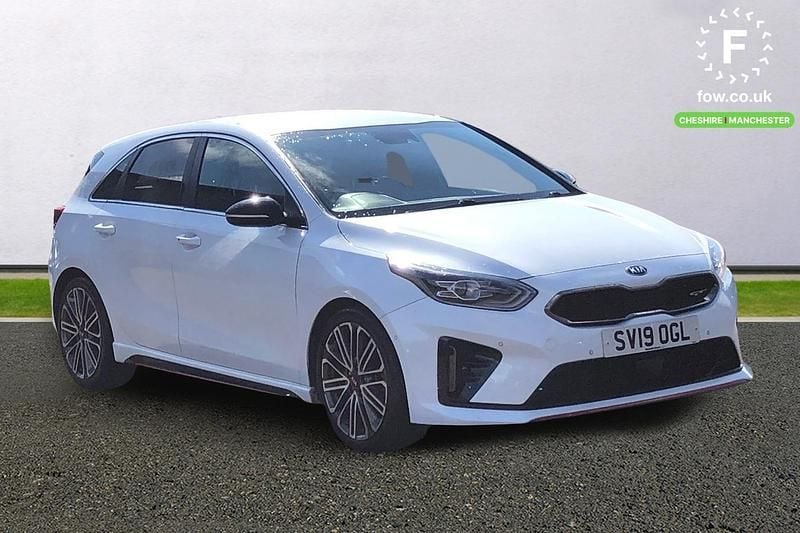 Used Kia Ceed GT GT 201 HP (147 kW) 2019 White Hatchback