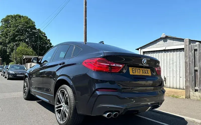 Used BMW X4 M Sport 258 HP (189 kW) 2017 Black SUV