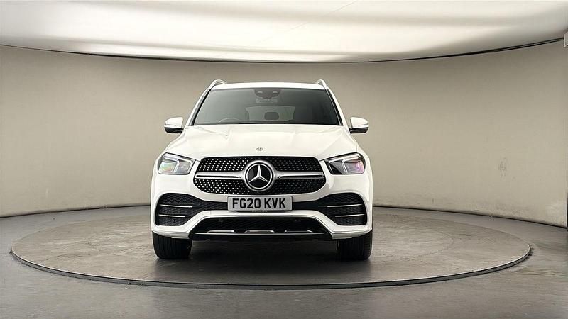 Used Mercedes GLE450 AMG AMG line 2019 Polar white SUV
