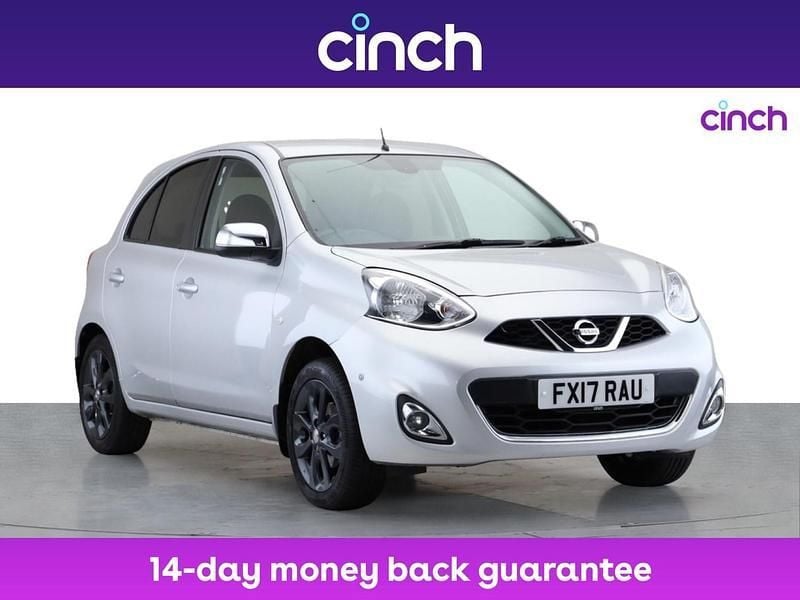 Silver Used 2017 Nissan Micra N-TEC Hatchback | £7,499 (Fair price) - Image 1/3