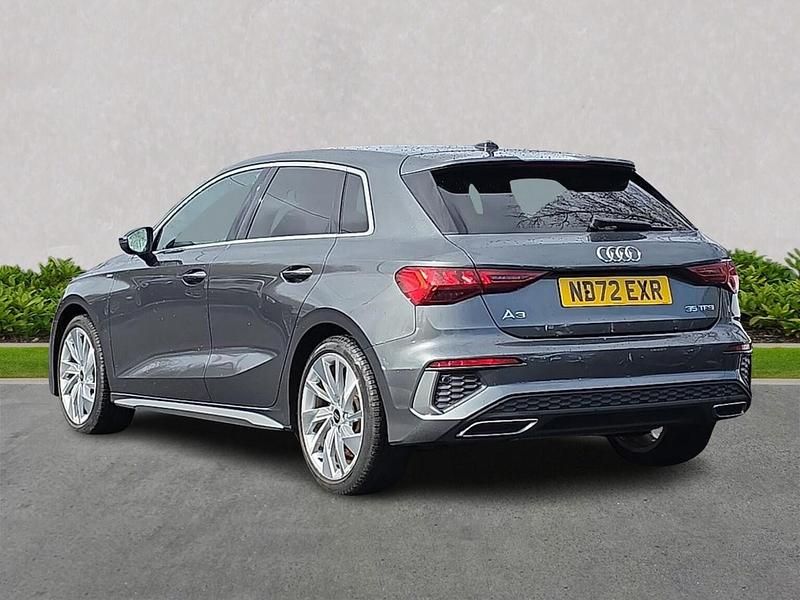 Used Audi A3 Sportback S-Line 150 HP (110 kW) 2022 Grey Hatchback