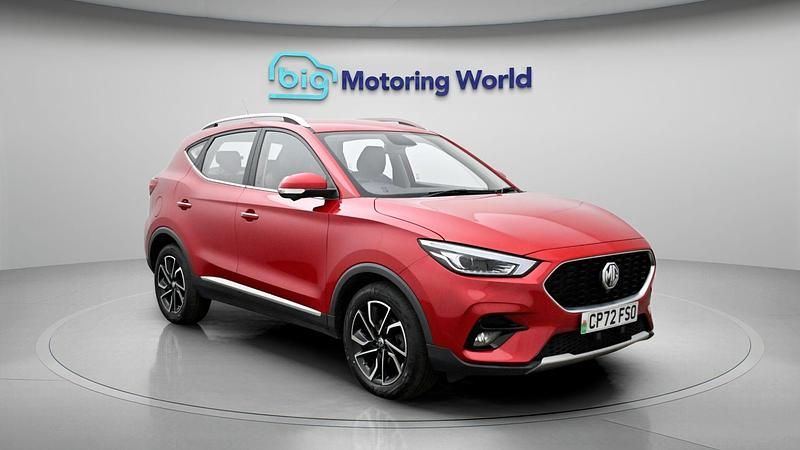 Used MG ZS Exclusive 111 HP (81 kW) 2023 Red SUV