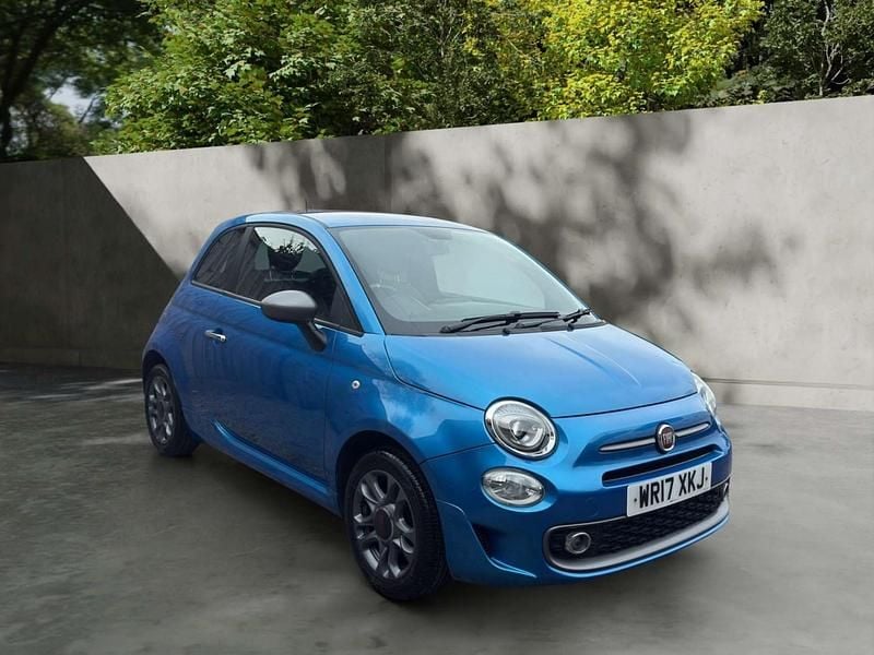 Used Fiat 500S S 69 HP (50 kW) 2017 Blue Hatchback