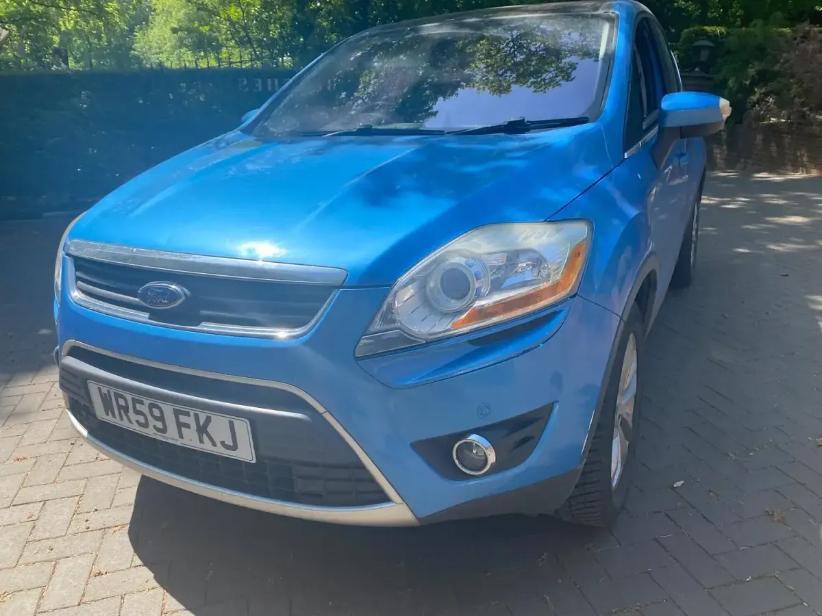 Used Ford Kuga Titanium 136 HP (100 kW) 2009 Blue SUV