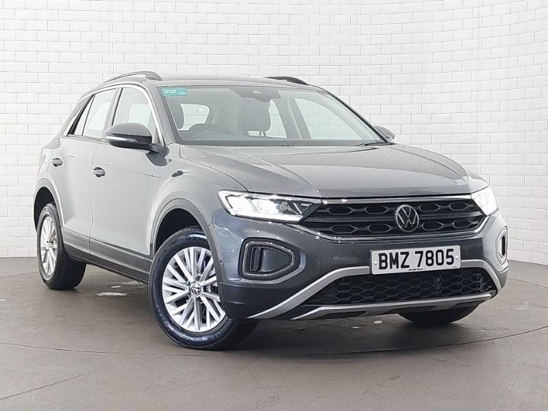 Grey Used 2023 VW T-Roc Life SUV | £20,998 (Fair price) - Image 1/4