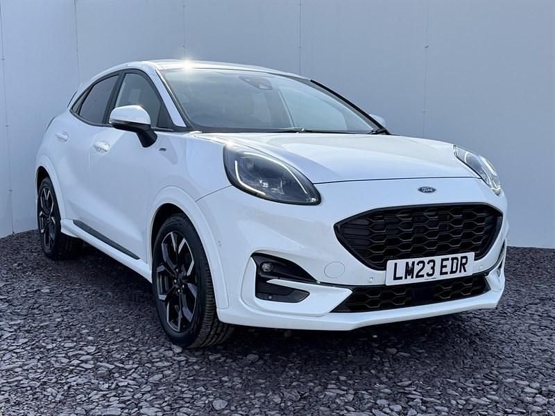 White Used 2023 Ford Puma ST-Line X SUV | £18,500 (Fair price) - Image 1/4