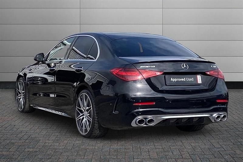 Used Mercedes C43 AMG Premium Plus 408 HP (300 kW) 2024 Obsidian black Sedan