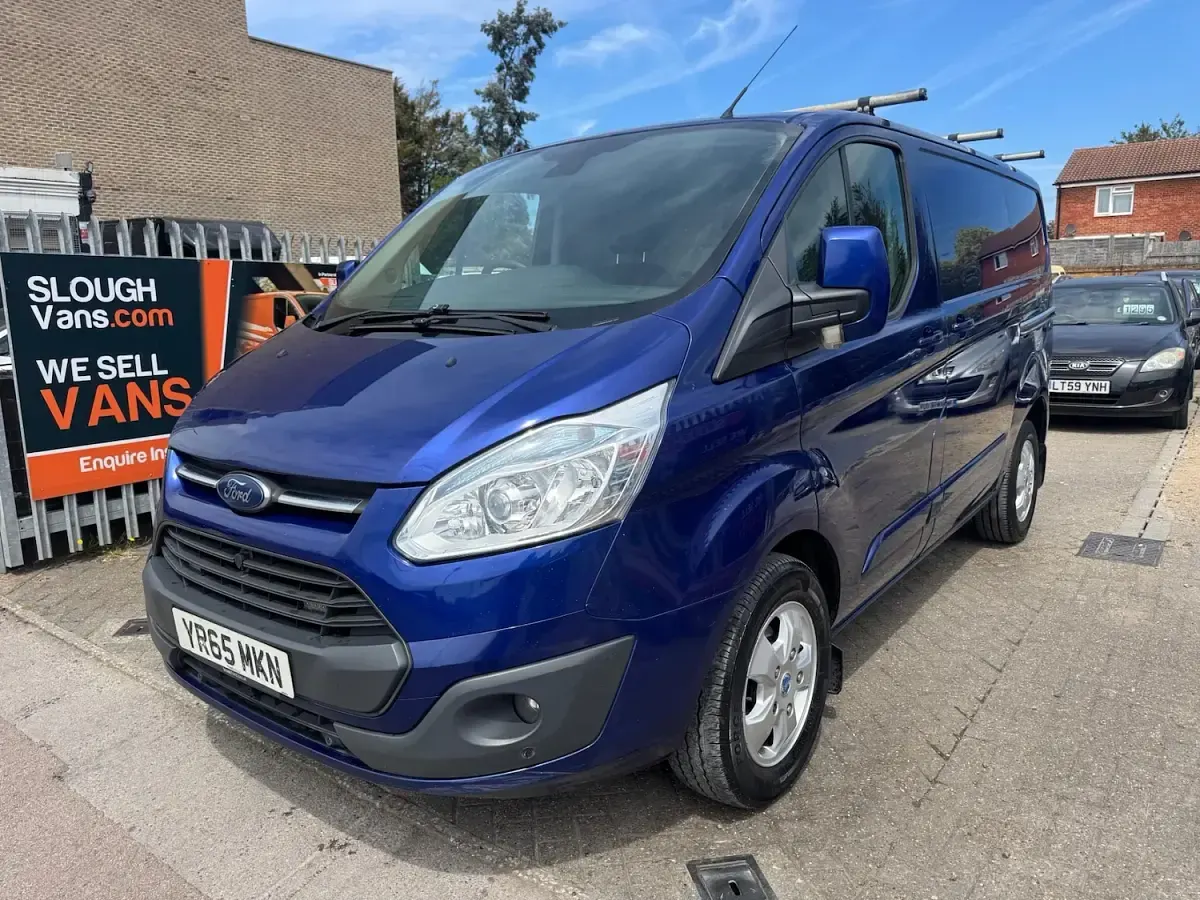 Used Ford Transit Custom Limited 125 HP (91 kW) 2015 Blue Van