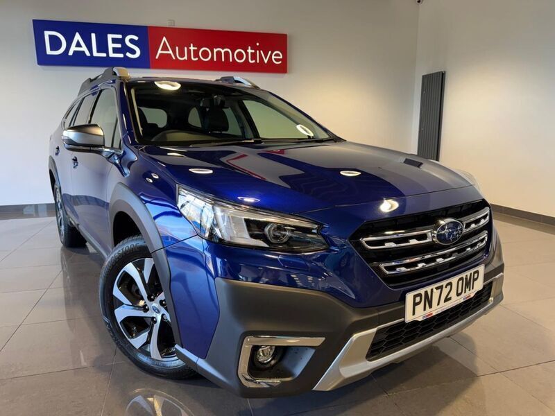 Blue Used 2022 Subaru Outback SUV | £30,495 (Expensive) - Image 1/4