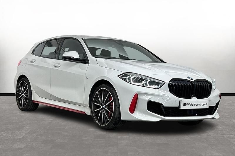 White Used 2023 BMW 128 Comfort Edition Hatchback | £24,800 (Good price) - Image 1/3