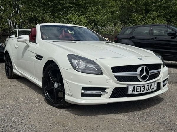 White Used 2013 Mercedes SLK200 AMG Cabriolet | £6,895 (Good price) - Image 1/1