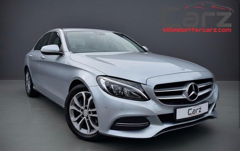 Begagnad Mercedes C220 2014 Silver Sedan