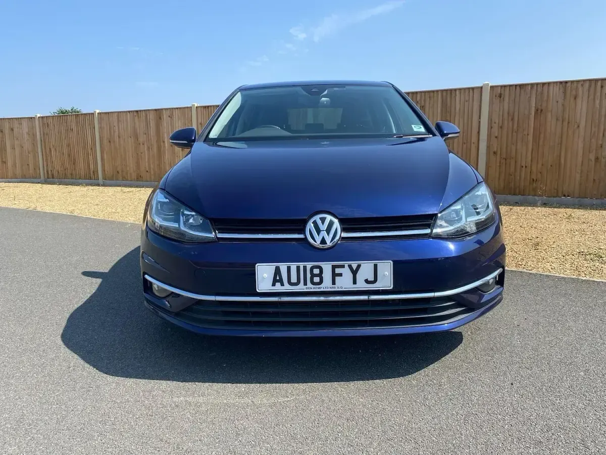 Used VW Golf VII S 2018 Blue Estate
