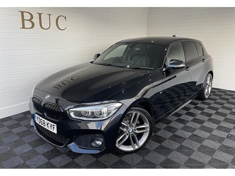 Black Used 2018 BMW 118 M Sport Hatchback | £10,498 (Good price) - Image 1/4