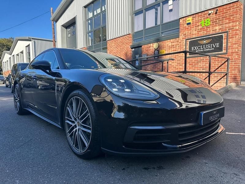 Black Used 2018 Porsche Panamera Sedan | £33,995 (Super price) - Image 1/4