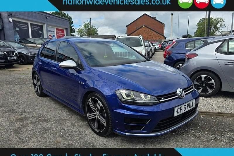 Blue Used 2016 VW Golf VII R Hatchback | £12,612 (Good price) - Image 1/1