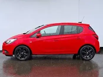 Used Vauxhall Corsa 90 HP (66 kW) 2019 Red Hatchback