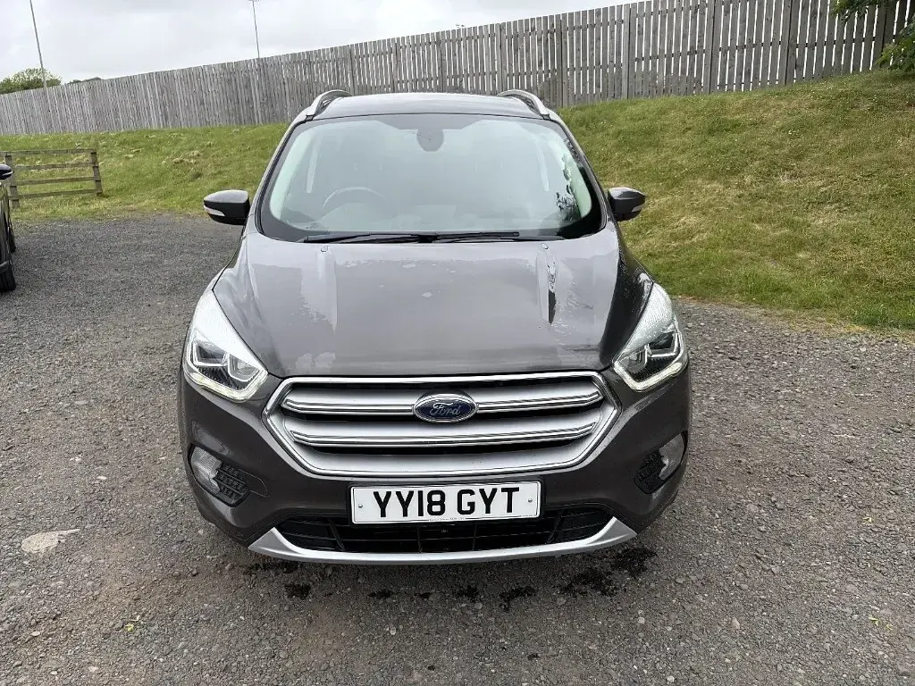 Used Ford Kuga Titanium 120 HP (88 kW) 2018 Grey SUV