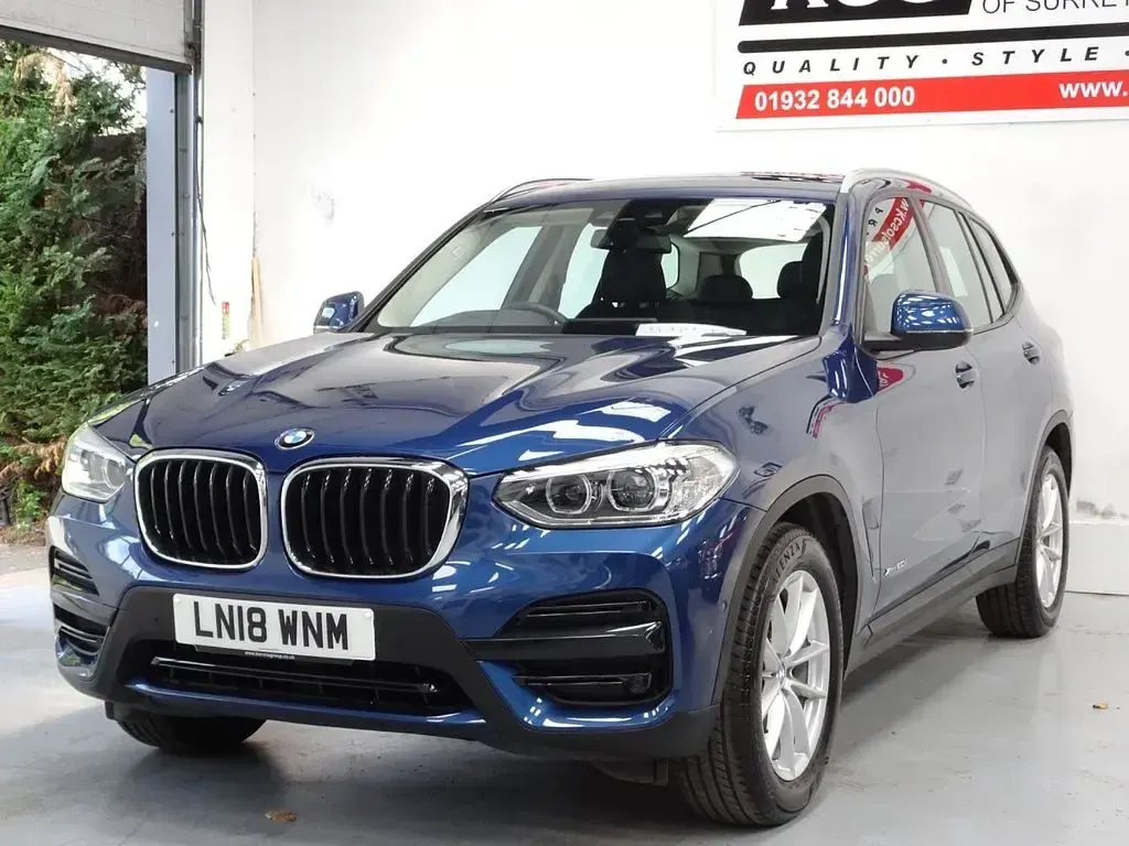 Used BMW X3 Comfort Edition 184 HP (135 kW) 2018 Blue SUV