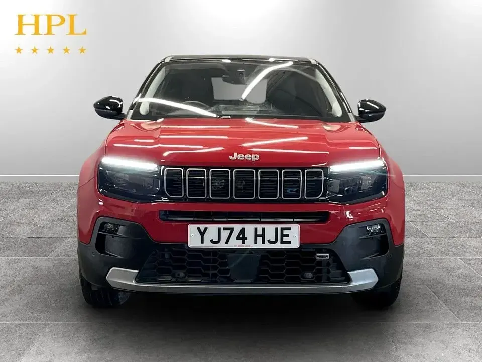 Used Jeep Avenger Summit 114 kW (156 HP) 2024 Red SUV