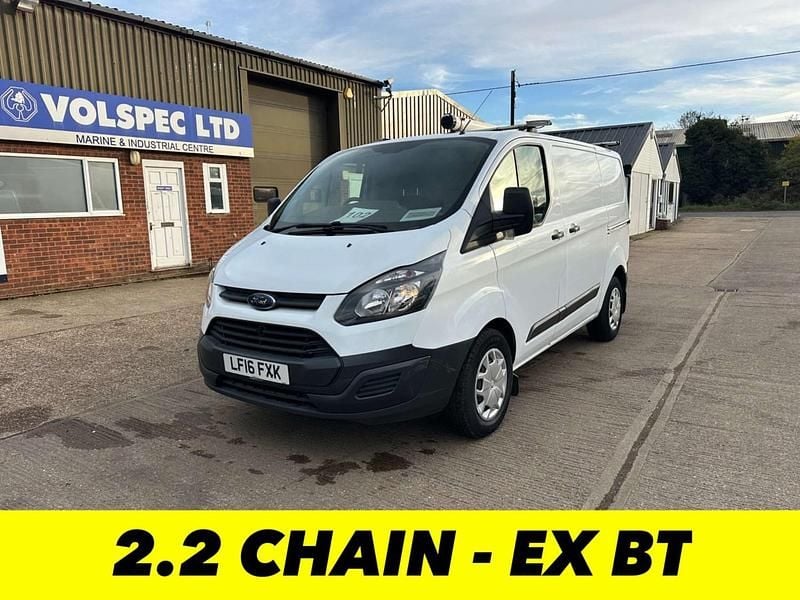Used Ford Transit Custom 100 HP (73 kW) 2016 White Van